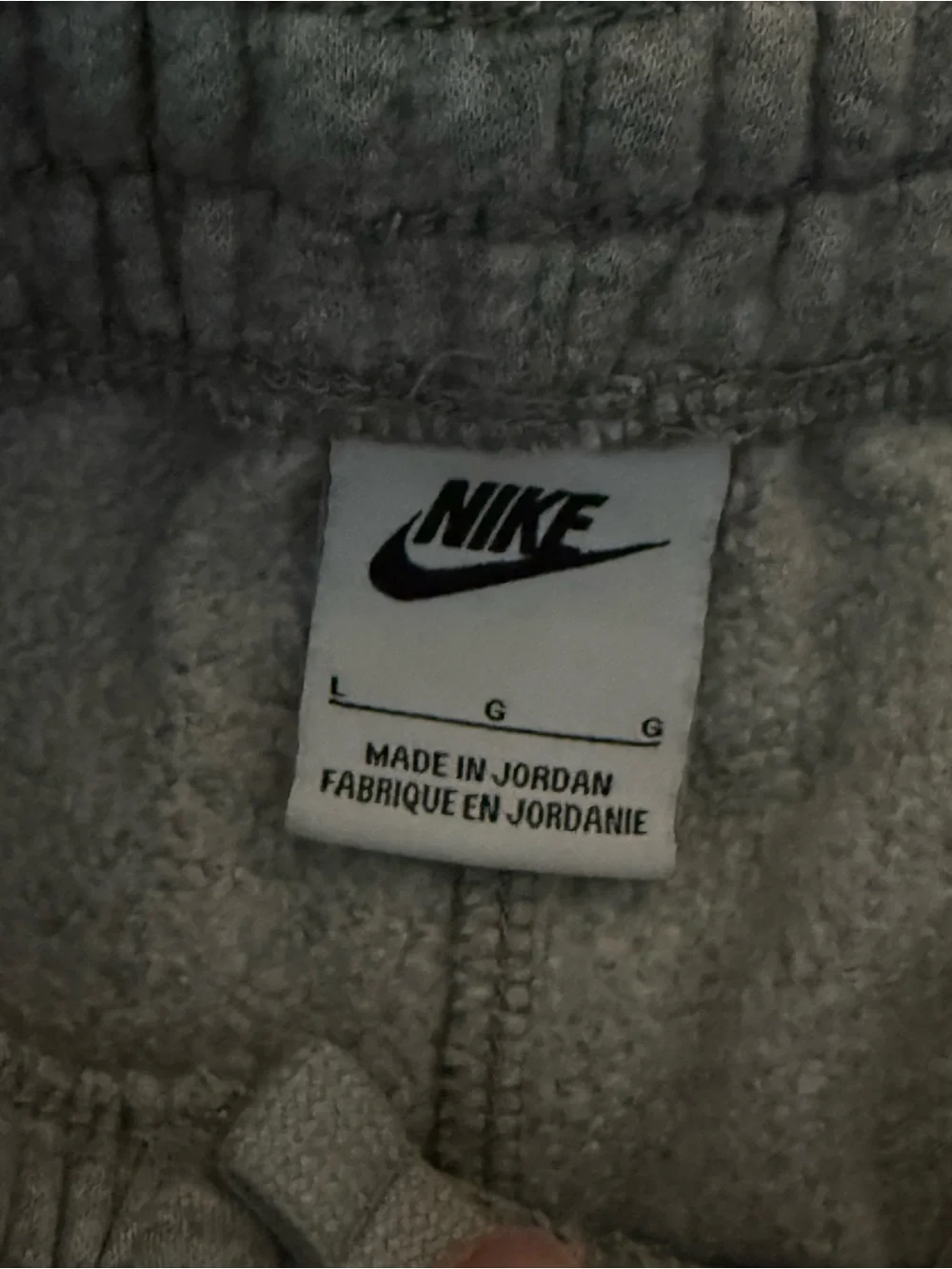 Nike Kids Heather Gray Jogger Sweatpants